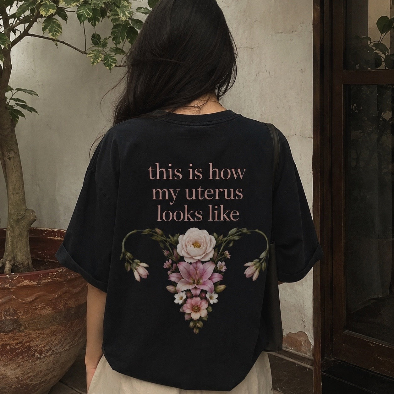 My Uterus Oversized Standard T-Shirt
