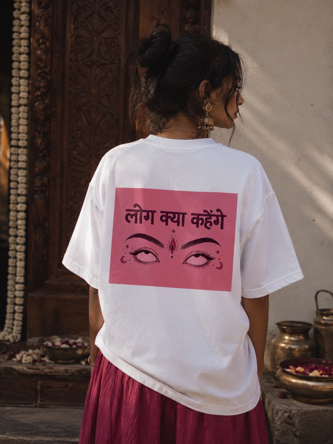 Eye Roll Oversized Standard T-Shirt